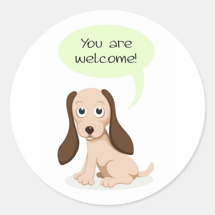 You are puppy dog stickers