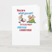 You Are what you Eat - Funny Design