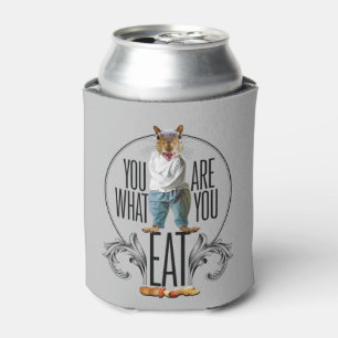 You Are What You Eat - Funny Squirrel Nuts Can Cooler