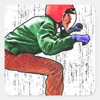 You Are What You Ride - Motorcycle Style Status Square Sticker