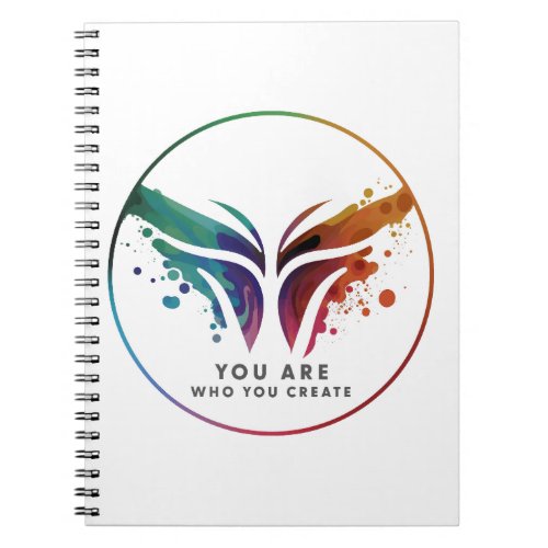 You Are Who You Create Blank Journal