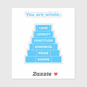 You Are Whole — Pyramid Decal (Sky Blue Vinyl)