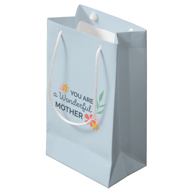 You Are Wonderful Mother's Day | Gift Bag (Front Angled)