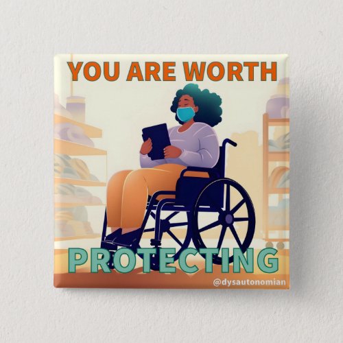 you are worth protecting button