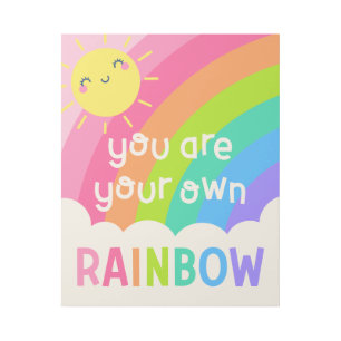 You Are Your Own Rainbow Gallery Wrap