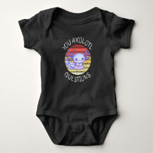 You axolotl questions baby bodysuit