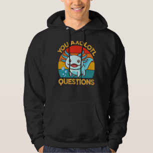 You Axolotl Questions Kids Cute Axolotl Blue Salam Hoodie