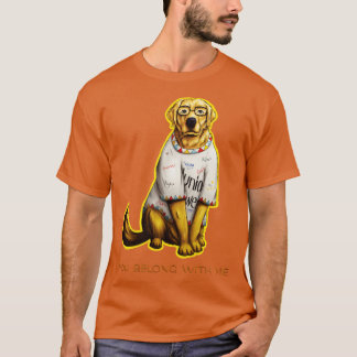 You Belong With Me Golden Retriever TShirt