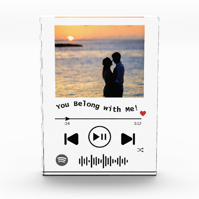 YOU BELONG WITH ME PHOTO BLOCK (Front)