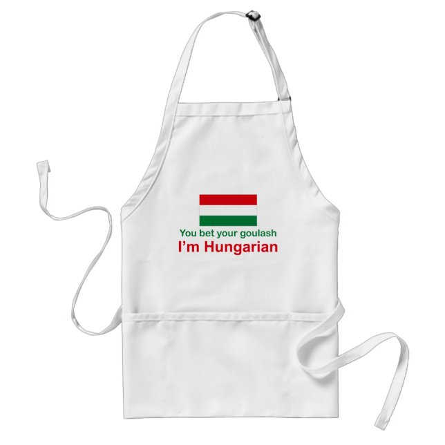 You Bet Your Goulash... Adult Apron (Front)
