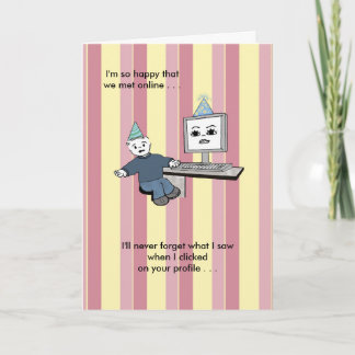 You Brighten Up My Screen - Birthday Card
