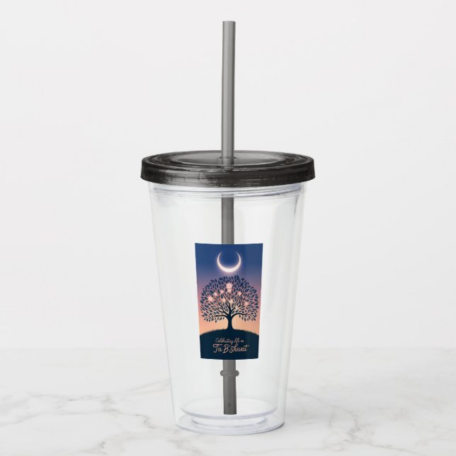 You B'Shevat: A Radius of Light Acrylic Tumbler (Front)