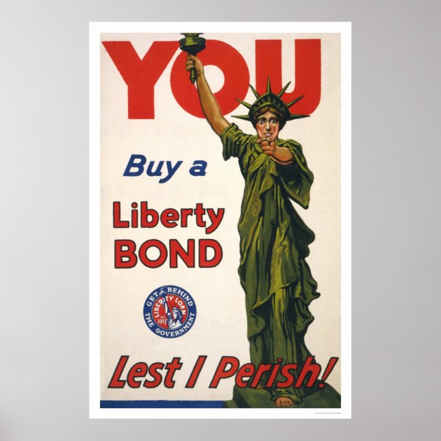 You--Buy a Liberty Bond--Lest I Perish! Poster (Front)