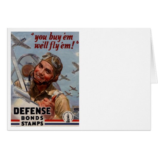 You Buy 'em and We'll Fly 'em" Cards (Front Horizontal)