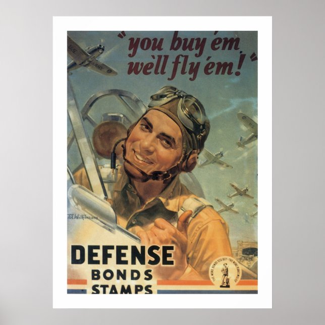 You Buy 'Em We'll Fly 'Em! Poster (Front)