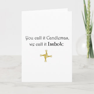 You Call It Candlemas, We Call It Imbolc Card
