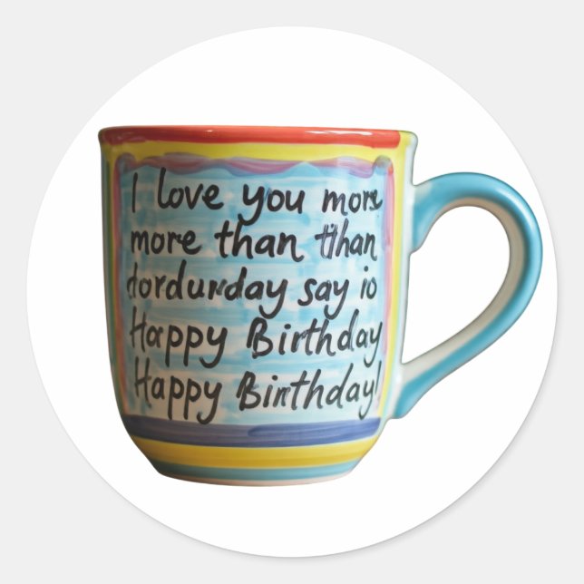 You can also combine elements from these suggestio classic round sticker (Front)