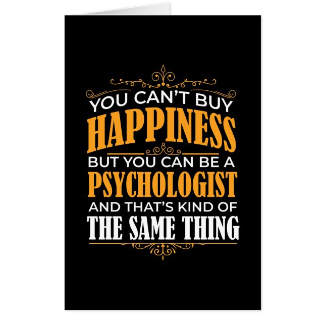 You Can Be A Psychologist Card (Front)