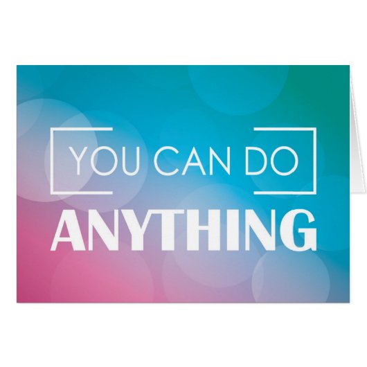 You Can Do Anything Cards (Front Horizontal)