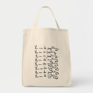 You CAN DO ANYTHING! Inspirational quote Tote Bag