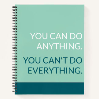 You can do anything notebook
