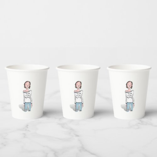 You can do anything  paper cups