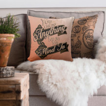 You Can Do Anything Quote Terracotta Pink