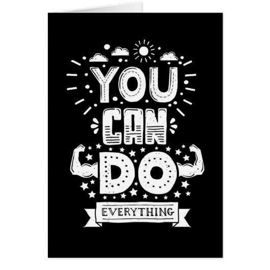 You Can Do Everything Cards (Front)
