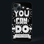 You Can Do Everything iPhone 13 Case<br><div class="desc">Vector modern flat design hipster illustration with phrase You can do everything  | Bigstock® - All Rights Reserved.</div>