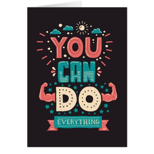 You Can Do Everything Colorful (Front)