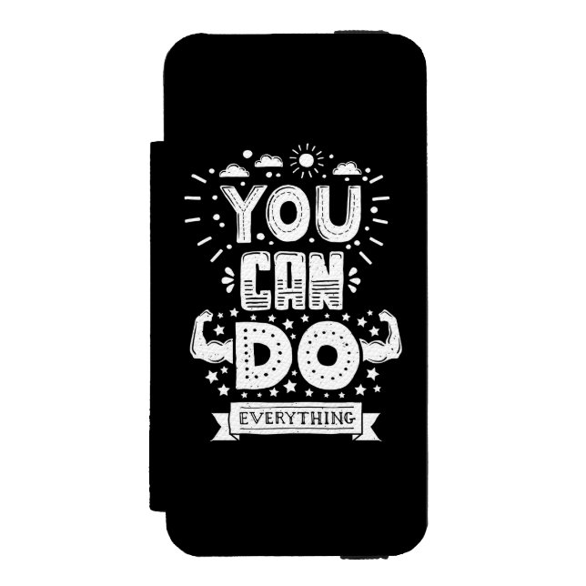 You Can Do Everything Incipio iPhone Wallet Case (Folio Front)