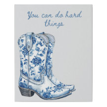 You Can Do Hard Things  Motivational Canvas