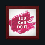 You Can Do It 3 Gift Box<br><div class="desc">You Can Do It motivation square acrylic stroke poster. Text lettering of an inspirational saying. Quote Typographical Poster Template vector design.  | Bigstock® - All Rights Reserved.</div>