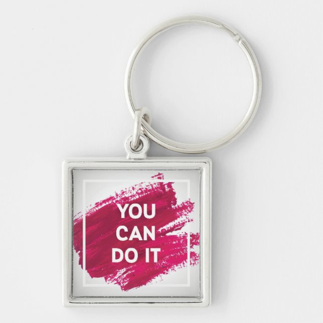 You Can Do It 3 Keychain (Front)