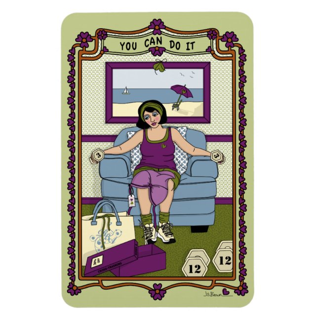 You Can Do It_A_4x6 Refrigerator Magnet (Vertical)