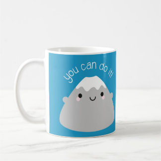 You Can Do It! Kawaii Mt Fuji Coffee Mug