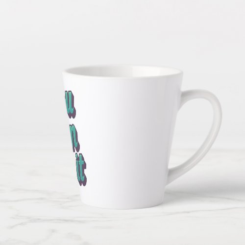 You Can Do It Latte Mug