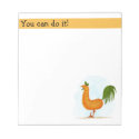 You can do it! memo notepads
