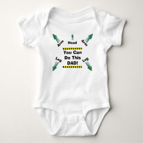 You Can Do This Dad! Baby Bodysuit