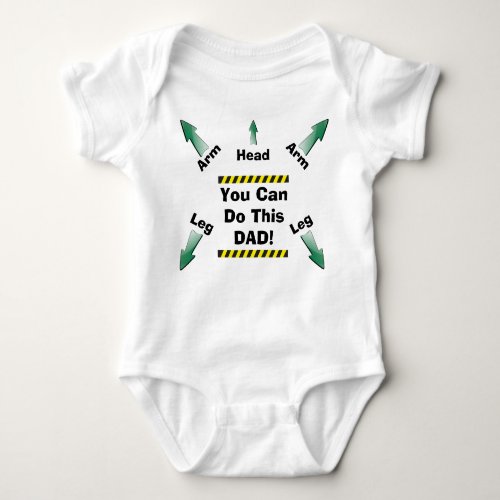 You Can Do This Dad Baby Bodysuit