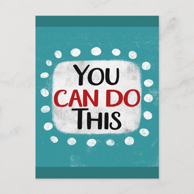 You Can Do This Postcard (Front)