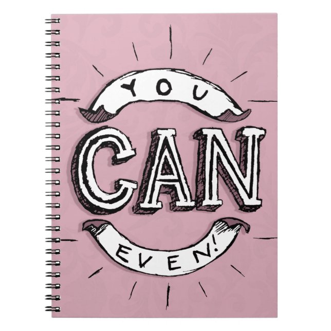You Can Even! Notebook (Front)