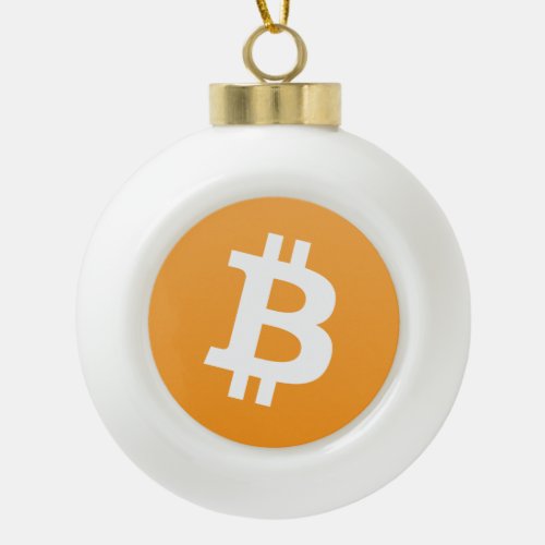 You Can Have BTC Too Make Your Dreams Come True Ceramic Ball Christmas Ornament