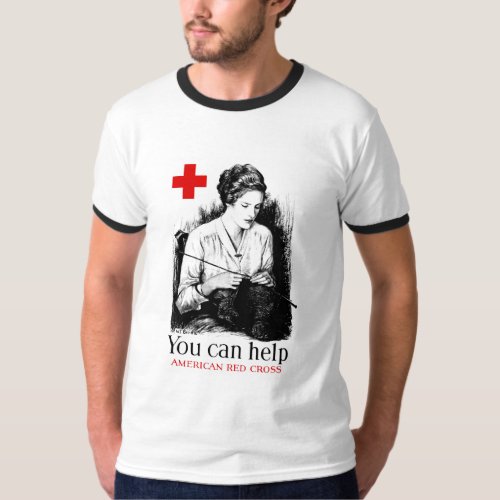 You Can Help American Red Cross T_Shirt