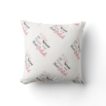 You can never have enough nail polish pillow