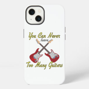 You Can Never Have Too Many Guitars - Colorful iPhone 13 Case