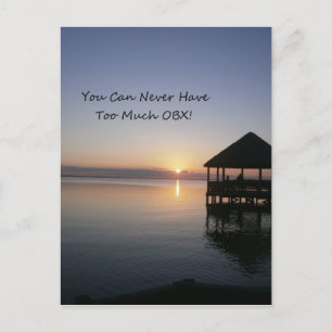 You can Never Have Too Much Outer Banks Postcard