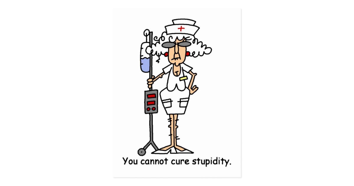You Can Not Cure Stupidity Postcard Zazzle You Can Not Cure Stupidity Postcard Zazzle