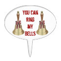 You can Ring my Bells Cake Toppers