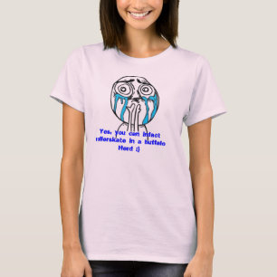 You can rollerskate in a buffalo herd! T-Shirt